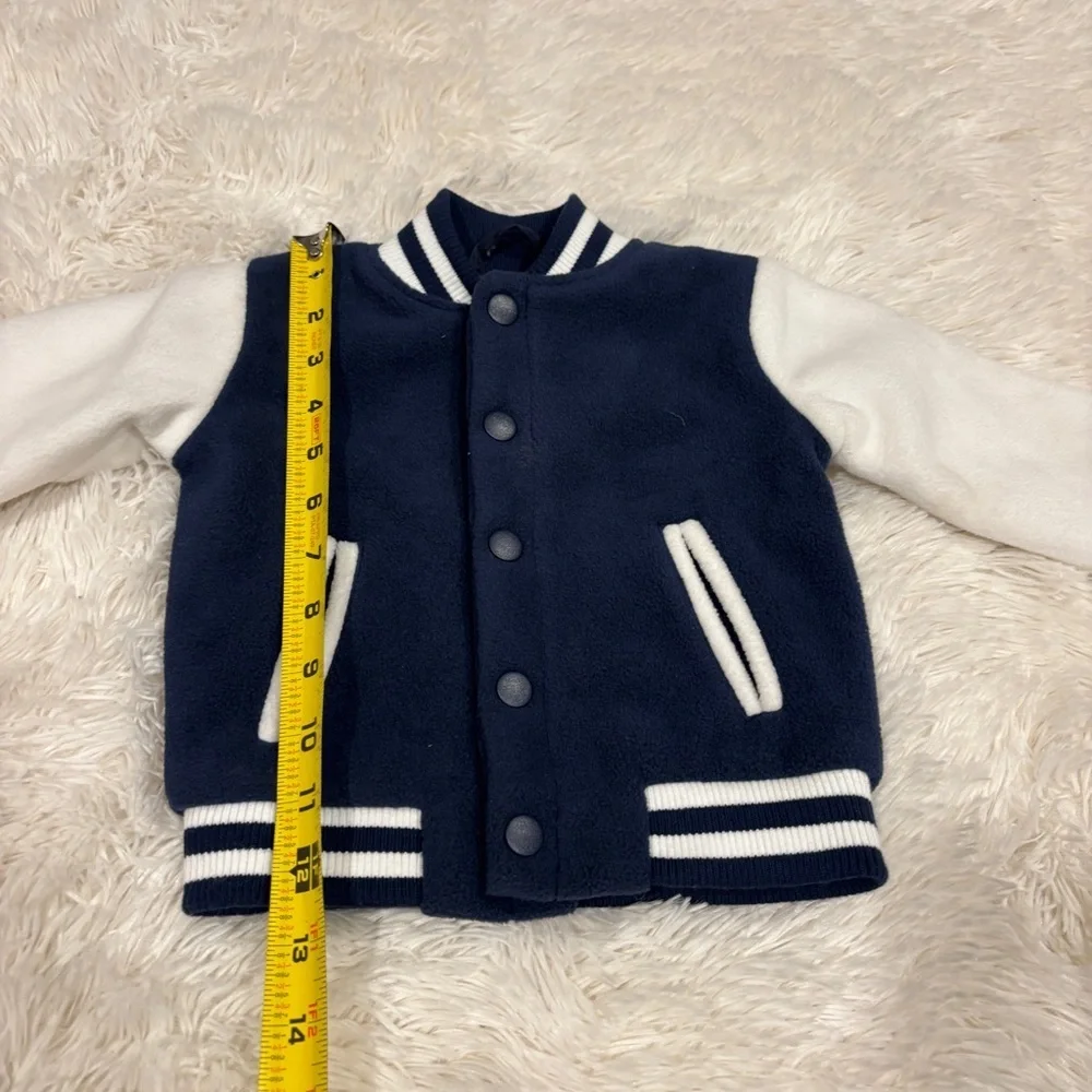 Adventurewear 360 Baby Boys 12Months Long Sleeve Varsity Fleece Jacket NWT